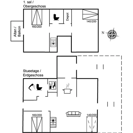 度假居 Skarthi - 300m From The Sea By Interhome *